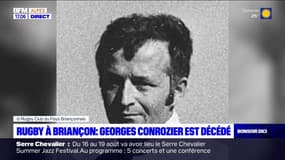 Rugby à Briançon: Georges Conrozier est mort