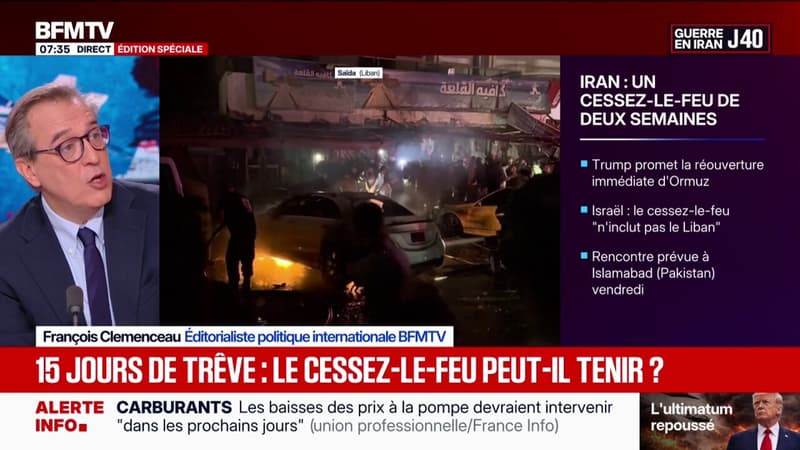 Trêve au Moyen-Orient: Benjamin Netanyahou refuse d'inclure le Liban dans l'accord, les premières heures du cessez-le-feu fragilisées