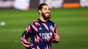 Sergio Ramos tout sourire avec le Real Madrid
