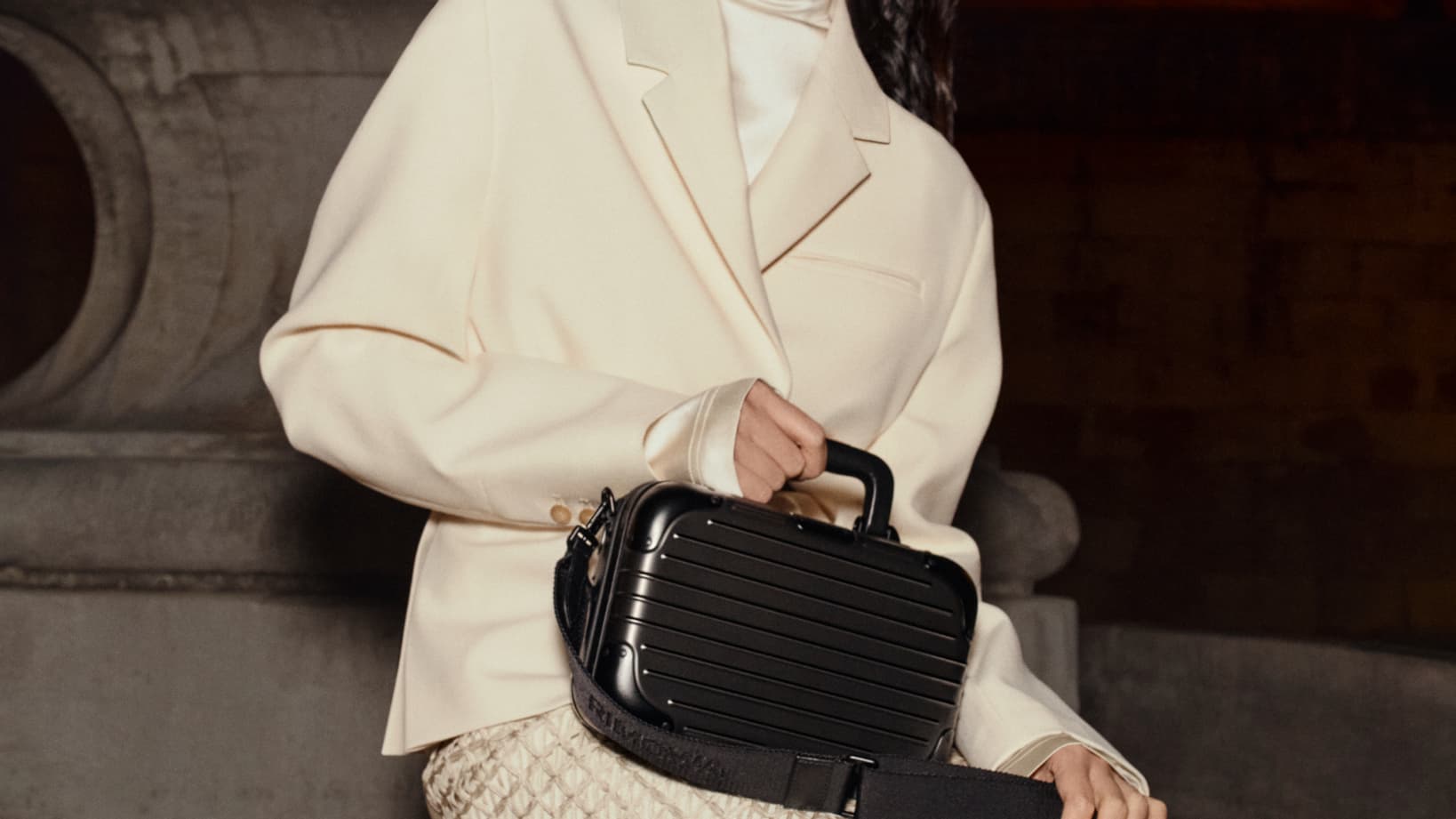 La mannequin Liu Wen dans la campagne Rimowa
