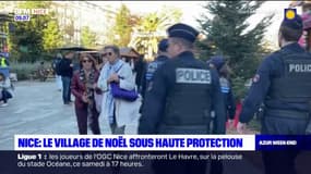 Nice: le marché de Noël sous haute protection 