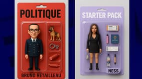 La tendance des starter packs sur les réseaux sociaux. 