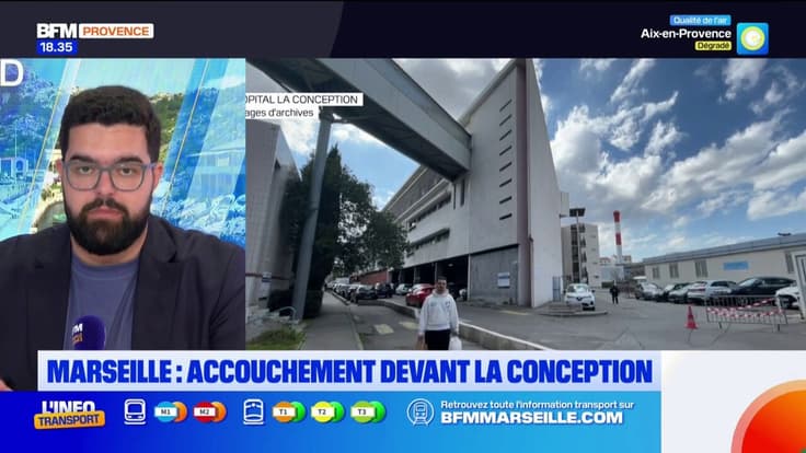 Marseille : Une femme accouche dans le hall d'entrée de l'hôpital de La Conception