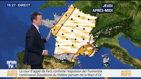 La météo pour ce jeudi 9 novembre 2017