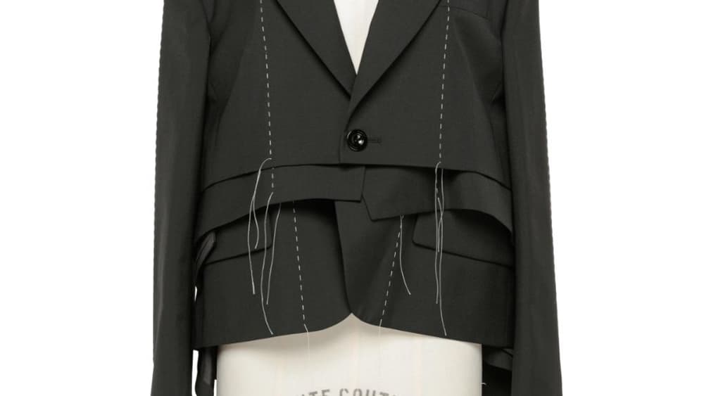 Veste de costume Sacai. Veste de costume Sacai.