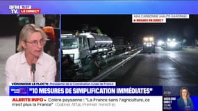 Annonces de Gabriel Attal: "La colère sur le terrain n'est pas calmée", affirme Véronique Le Floc’h (présidente de la Coordination Rurale de France)
