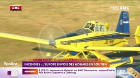 Incendie en Gironde : le premier contingent de pompiers européens est arrivé ce jeudi
