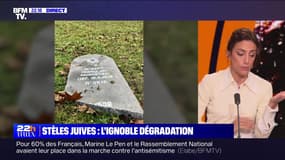 Stèles juives : l'ignoble dégradation - 15/11