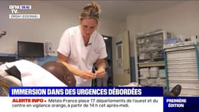 "Une collègue est partie au bout de quatre ans de diplôme, elle avait peur de tuer quelqu'un."  En immersion dans des urgences débordées