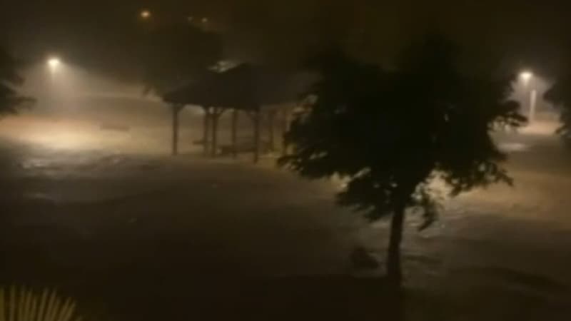 Guadeloupe: les images de la tempête Fiona qui a balayé l'île dans la nuit de vendredi à samedi