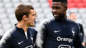 Antoine Griezmann et Samuel Umtiti