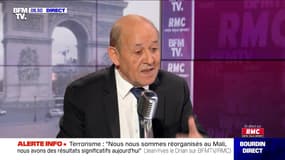 Jean-Yves Le Drian face à Jean-Jacques Bourdin en direct - 13/11