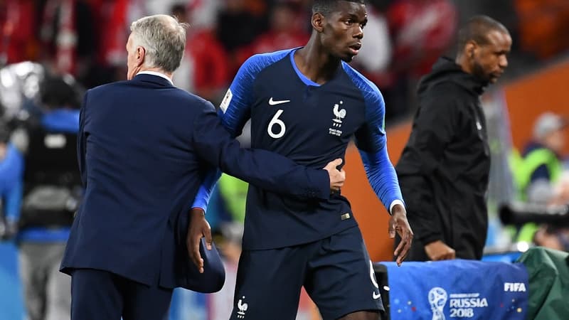 Didier Deschamps et Paul Pogba