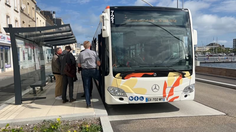 Bus à Cherbourg-en -Cotentin (photo d'illustration)