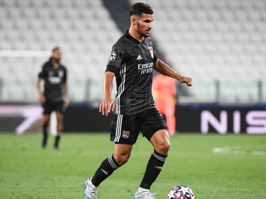 Houssem Aouar face à la Juventus en Ligue des champions