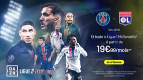 Ligue 1 : ne manquez pas le match PSG – OL avec cette offre canon DAZN