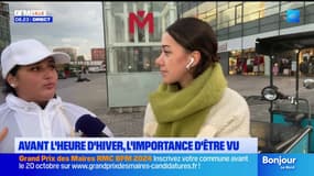 Lille: avant le passage à l'heure d'hiver, des kits distribués pour être visibles sur les routes