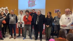 Romain Colucci, le fils de Coluche, reçu au collège Gassendi de Digne-les-Bains.