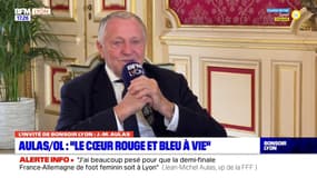 "Le cœur est rouge et bleu à vie": après son départ de l'OL, Jean-Michel Aulas déclare son amour pour le club lyonnais