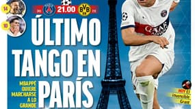 "Dernier tango à Paris", la une de Marca du 7 mai 2024