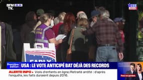 Présidentielle aux États-Unis: 15 millions d'électeurs se sont déjà exprimés dans le cadre du vote anticipé