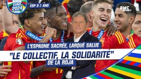 Euro 2024 : l'Espagne sacrée, Larqué salue "le collectif et de la solidarité" de la Roja