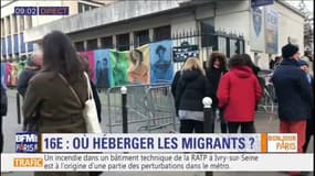 Riverains et associations s’opposent à la réquisition d’un gymnase dans le 16e arrondissement pour accueillir des migrants