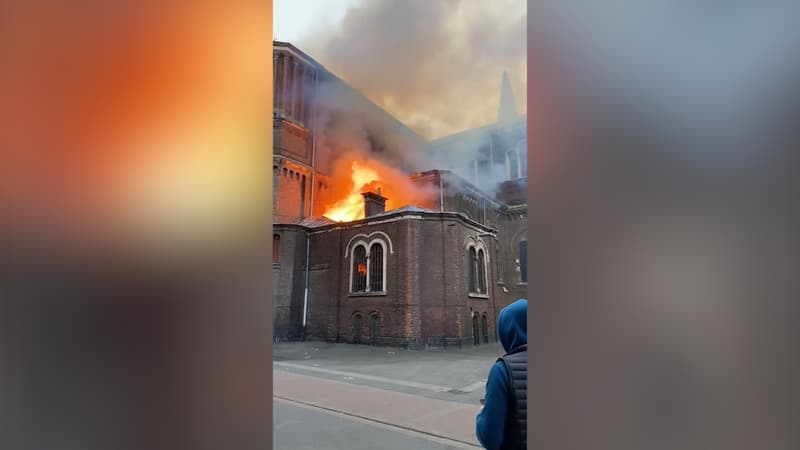 Un incendie s'est déclaré lundi en début de soirée dans l'église Saint-Pierre-Saint-Paul dans le quartier de Wazemmes.
