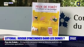 Littoral: risque d'incendie accru dans les dunes à cause de la sécheresse