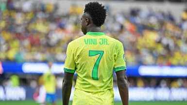 Vinicius Jr avec le Brésil en juin 2024