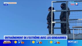 Caen: entraînement de l'extrême avec les gendarmes