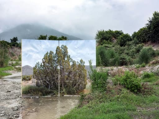 Photo transmise par la photographe iranienne Gohar Dashti prise le 18 juillet 2019 illustrant l'une de ses oeuvres Photo transmise par la photographe iranienne Gohar Dashti prise le 18 juillet 2019 illustrant l'une de ses oeuvres