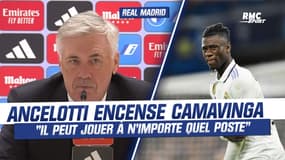 Liga / Real Madrid : "Il peut jouer à n'importe quel poste", Ancelotti loue les qualités de Camavinga