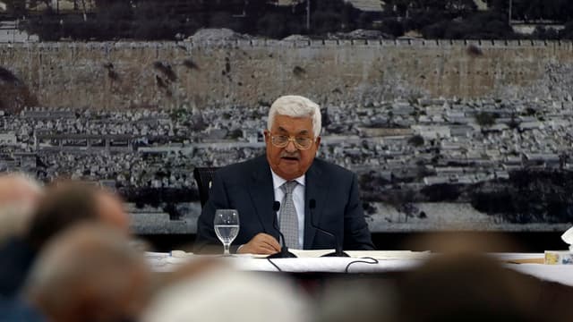 Mahmoud Abbas, président palestinien.