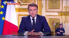 Emmanuel Macron: "Cette situation exige une nouvelle organisation politique"