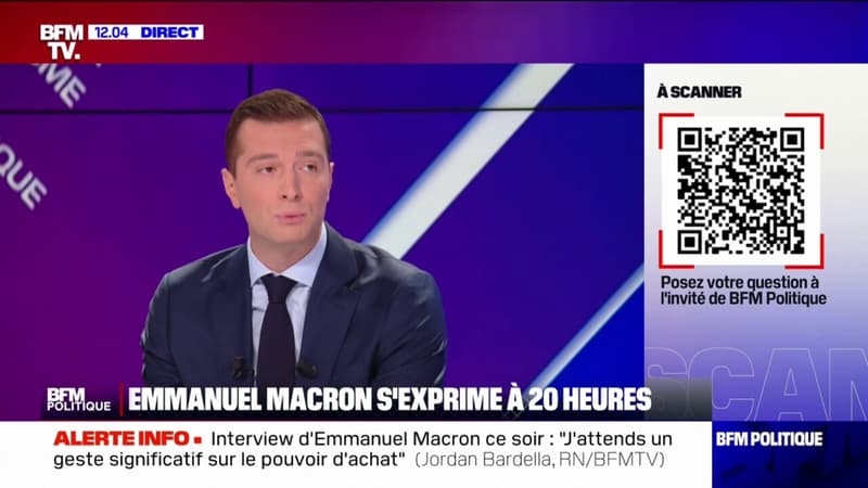 Interview d'Emmanuel Macron ce soir: 