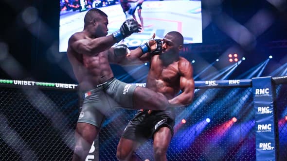 Le combat de MMA entre Jordan Zébo et Cédric Doumbé au PFL Europe, le 30 septembre  2023
