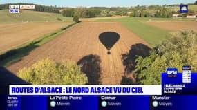 Routes d'Alsace: pause-déjeuner au Cerf à Hunspach et voyage en montgolfière