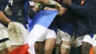 Les Bleus célèbrent leur victoire sur les Blacks
