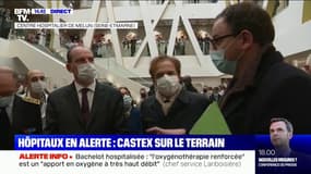 Aurélien Rousseau, directeur général de l'ARS Ile-de-France, à Jean Castex: "La courbe d'hospitalisation continue à être très forte"