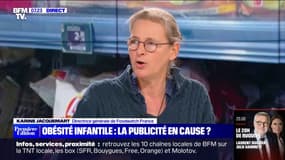 Obésité infantile: "On demande de protéger les enfants de la publicité pour des produits trop gras, trop sucrés, trop salés" affirme Karine Jacquemart, directrice de Foodwatch France