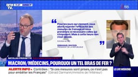 Macron / médecins : quel est le desous des décisions à venir ? - 28/03