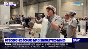 Bully-les-Mines: une entreprise produit des couches écologiques et locales