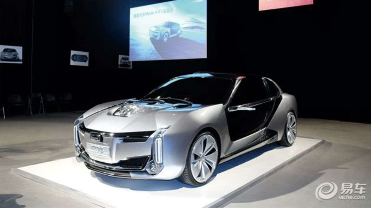Les premières photos de la K-EV ont été publiées sur un site chinois Les premières photos de la K-EV ont été publiées sur un site chinois
