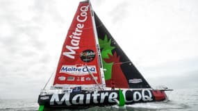 Yannick Bestaven sur Maitre Coq IV