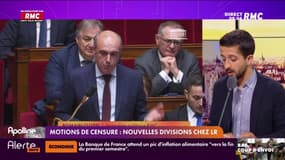 Motions de censure: nouvelles divisions chez les LR 