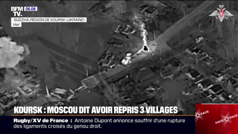 Guerre en Ukraine: la Russie affirme avoir repris trois villages dans la région de Koursk