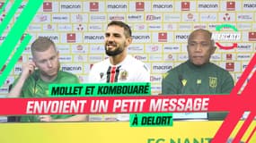Mercato / Nantes : Mollet et Kombouaré envoient un petit message à Delort