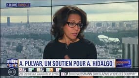 "Oui je soutiens Anne Hidalgo, non, nous n'avons pas eu de conversation sur une possible candidature de ma part", explique Audrey Pulvar