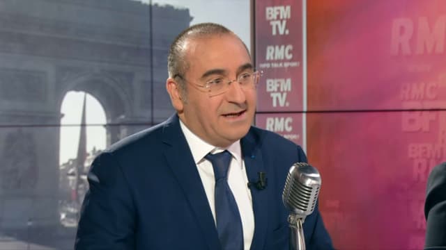 Laurent Nuñez sur BFMTV et RMC, le 19 mars.